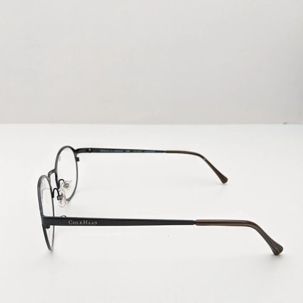 🕶️Cole Haan Brown Horn CH237 Eyeglasses 50/21/140 | ALH339🕶️​